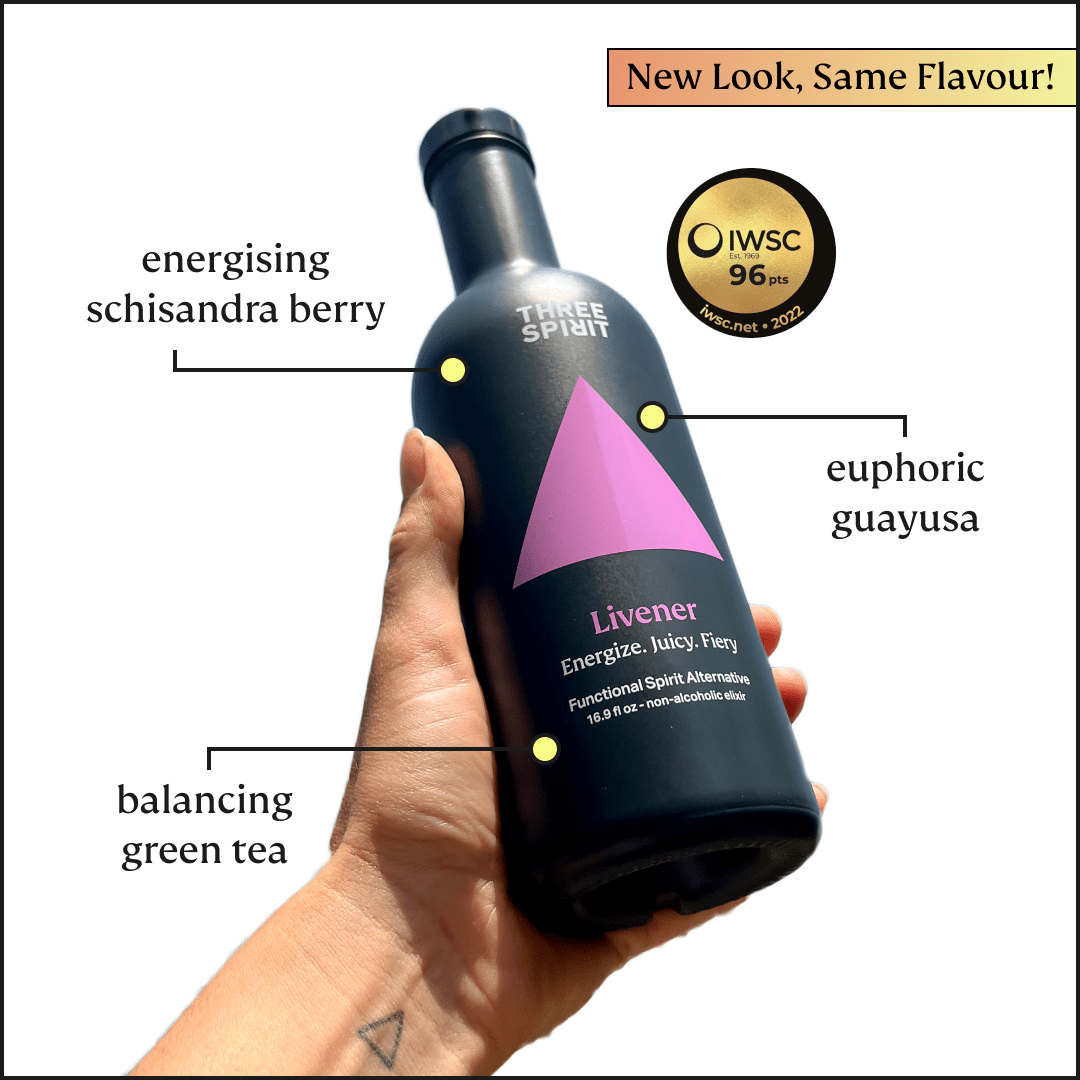 Livener • Non-Alcoholic Botanical Elixir • The Pick-Me-Up