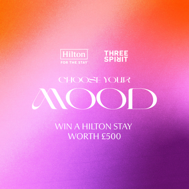 Win a £500 Hilton Stay with Three Spirit drinks