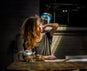 Woman with tea
